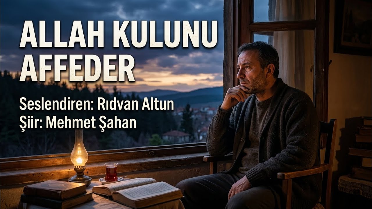 ALLAH KULUNU AFFEDER - Seslendiren: Rıdvan Altun - Şiir: Mehmet Şahan 