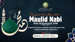 Download lagu LIVE PERINGATAN HARI BESAR ISLAM MAULID NABI MUHAMMAD SAW PPSS NURUL FATA (LUMUTAN - BOTOLINGGO)