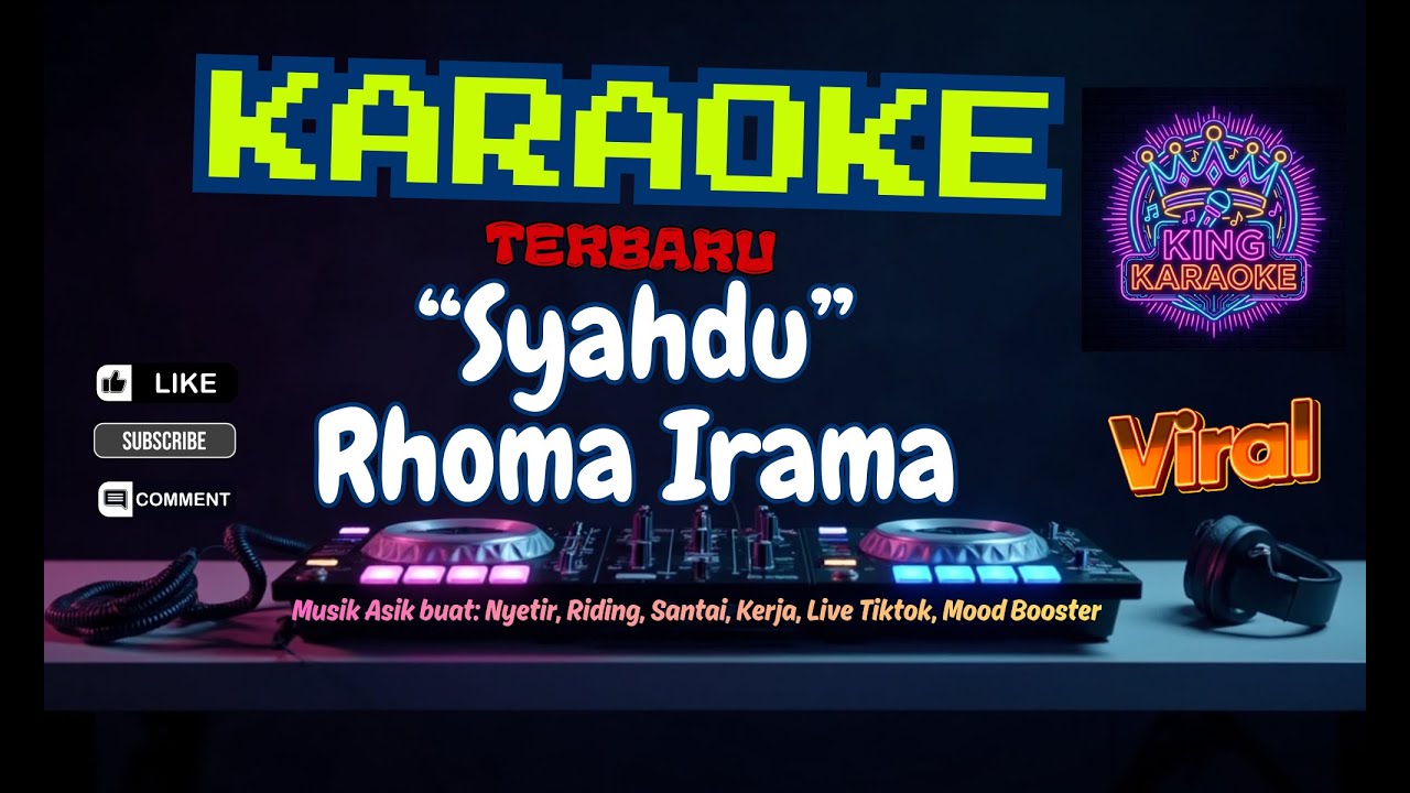Karaoke Syahdu - Rhoma Irama terbaru Nada Wanita