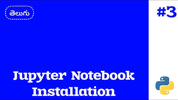 Jupyter Notebook Installation in Python #python #pythonprogramming #jupyternotebook #pythonintelugu