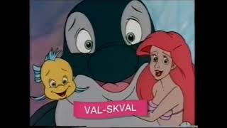 Disney Köpfilm - Den Lilla Sjöjungfrun 2 avsnitt - Reklam Hyrfilm VHS Trailer