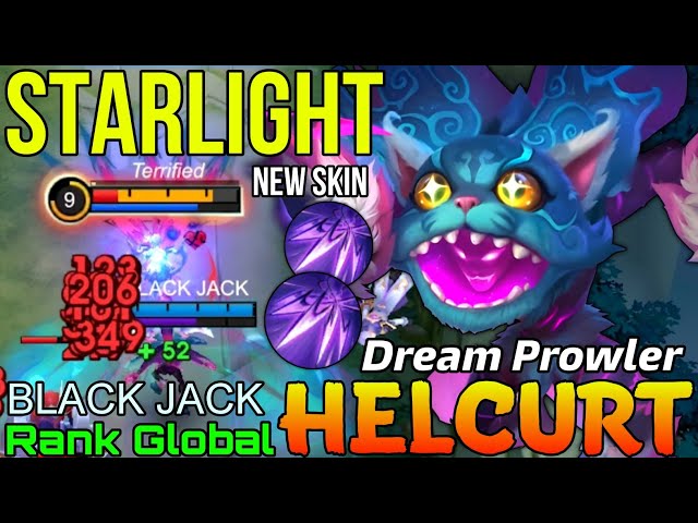 Dream Prowler Helcurt New STARLIGHT Skin Gameplay - Top Global Helcurt by Black Jack - Mobile Legend class=