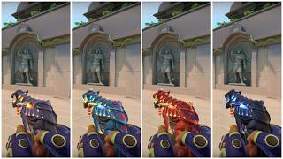 Elderflame Frenzy Skin Showcase [4K] - Valorant Elderflame Skins