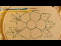 Super Unique Flower Embroidery Tutorial, Easy Flower Hand Embroidery for Beginners, Sewing Tricks