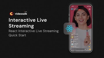 Interactive Live Streaming (ILS) in a React App using VideoSDK