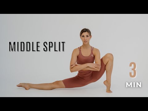 3 min a day to get the middle splits  Middle splits without pain, it's real