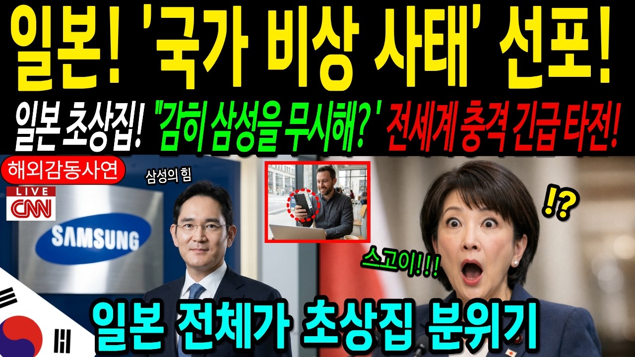 [해외감동사연] 삼성 1위 찍자마자 소니 본사에서 터져 나온 비명과 일본 열도 전체가 개작살난 충격적인 이유
