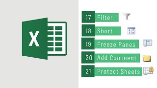 Celebrity Part.10  How to use Filter, Short, Add Comment, Freeze Panes and Protect Sheets Profile