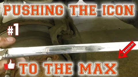 PUSHING THE ICON RATCHET WRENCH TO THE MAX. #ICON #TOOLREVIEW #HARBORFREIGHT