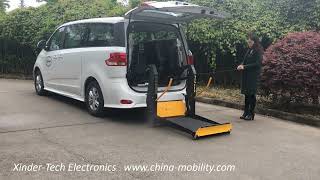Tail Lift Mounted on Wheel Vehicle for Passengers (WL-D), Wheelchair Lift, Car Lift