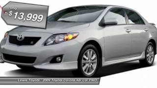 2009 TOYOTA COROLLA Dodge City, KS 15549A