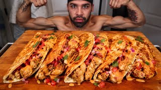 CHIPOTLE CHICKEN TACOS ASMR MUKBANG
