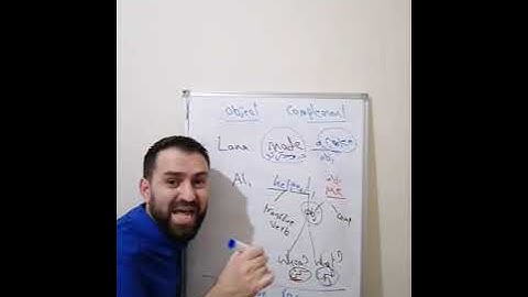 complement VS. object