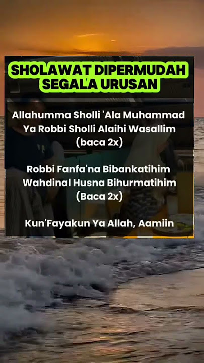 sholawat dipermudah segala urusan #masukberanda #sholawat #doa