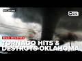 COMPILATION: Tornado tears through dozens of homes in Oklahoma