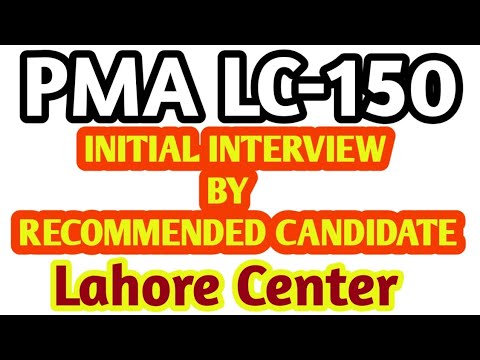 PMA LC-150 | Initial Interview Experience | Lahore Center | Recommended |@Army preparations