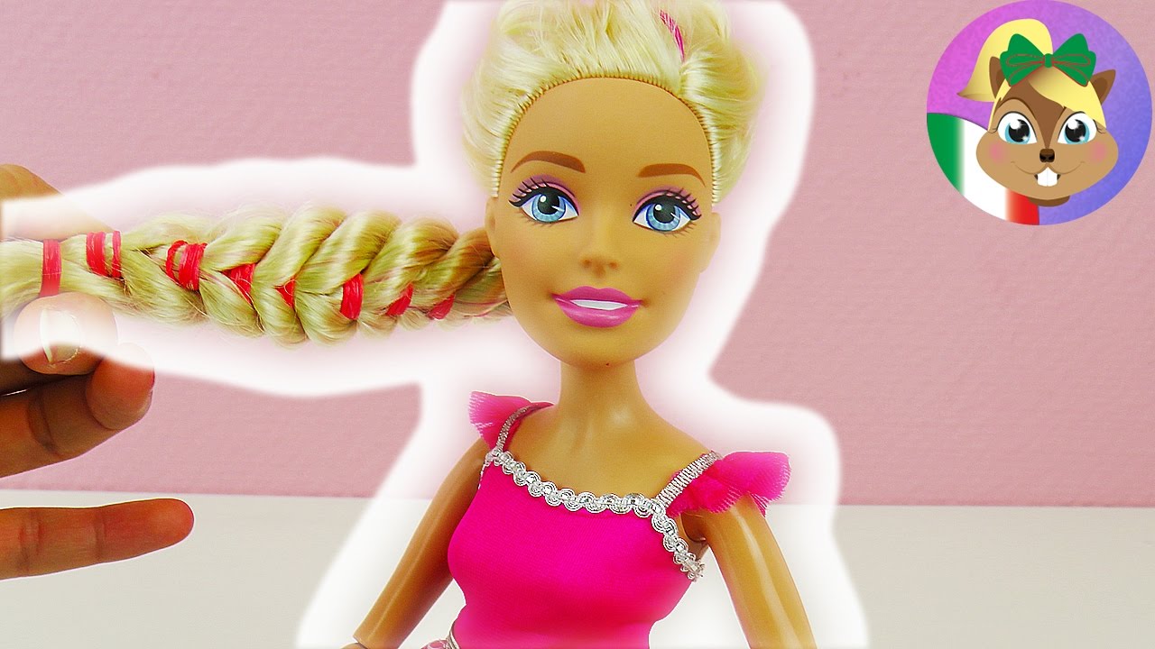 pettinature per barbie