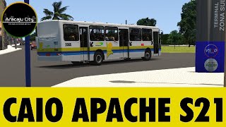 [PBSU] SKIN DA VIAÇÃO SÃO CRISTOVÃO NO CAIO APACHE S21 | ARACAJU CITY