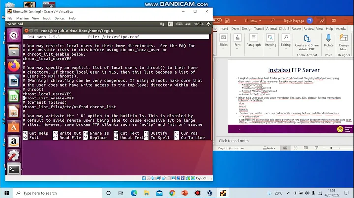 Install FTP server & FTP client linux ubuntu
