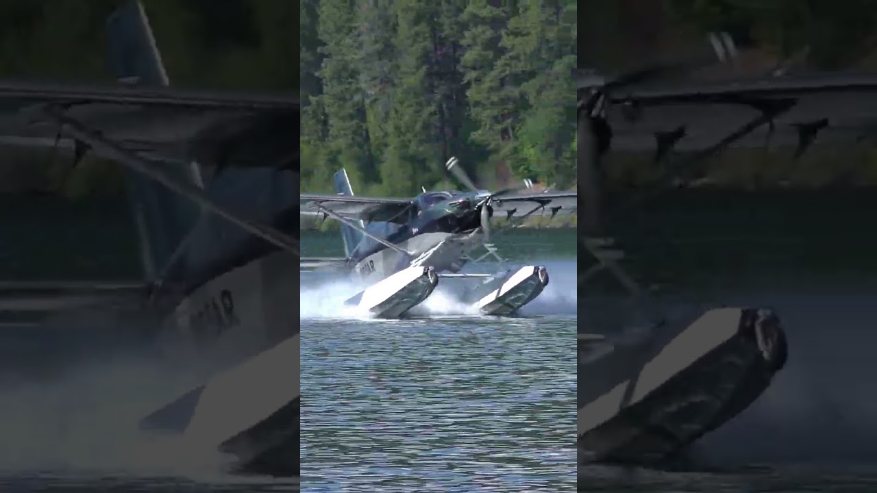 KODIAK 100 landing on a lake