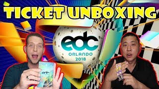 EDC Orlando 2018 Ticket Unboxing and Discussion