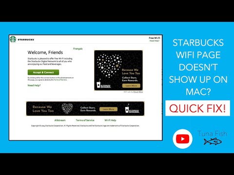 Starbucks WIFI Fix