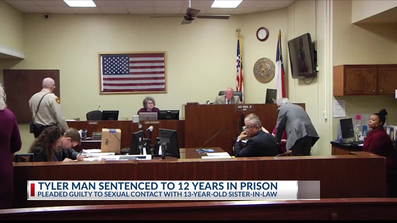 Tyler man sentenced to 12 years for child sexual conduct with his ...