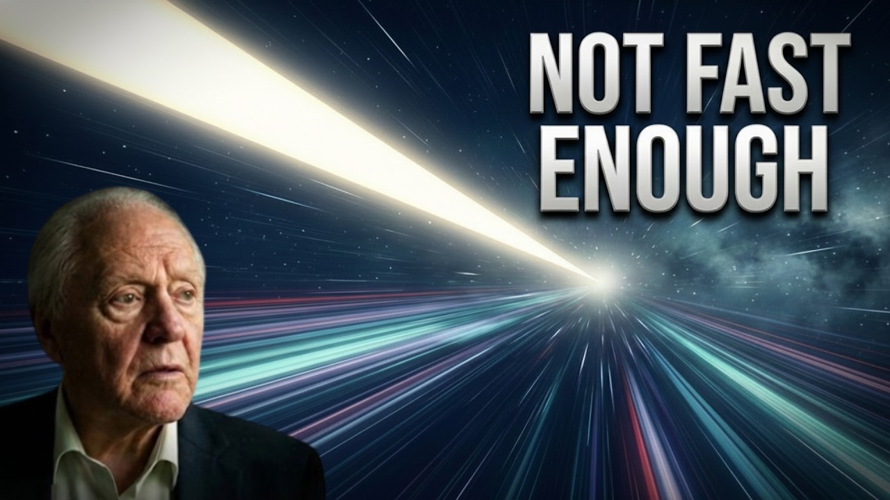 Sir David Attenborough: Even If We Reached Light Speed, It Still Wouldn't Be Enough