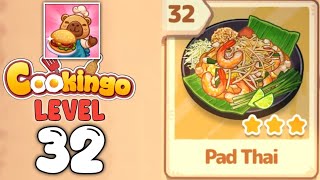 Cookingo: Perfect Meal Level 32 Walkthrough