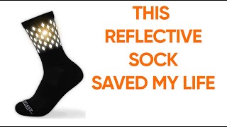 Reflective Cycling and Running Socks - Night Safety Running Gear