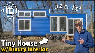 2 bedroom tiny home w/ hidden office on a pulley system