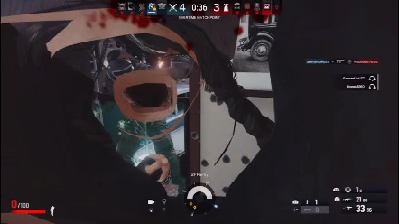 There's my little dirty spot (Rainbow 6 siege)