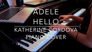 Adele - Hello (HQ piano cover) chords