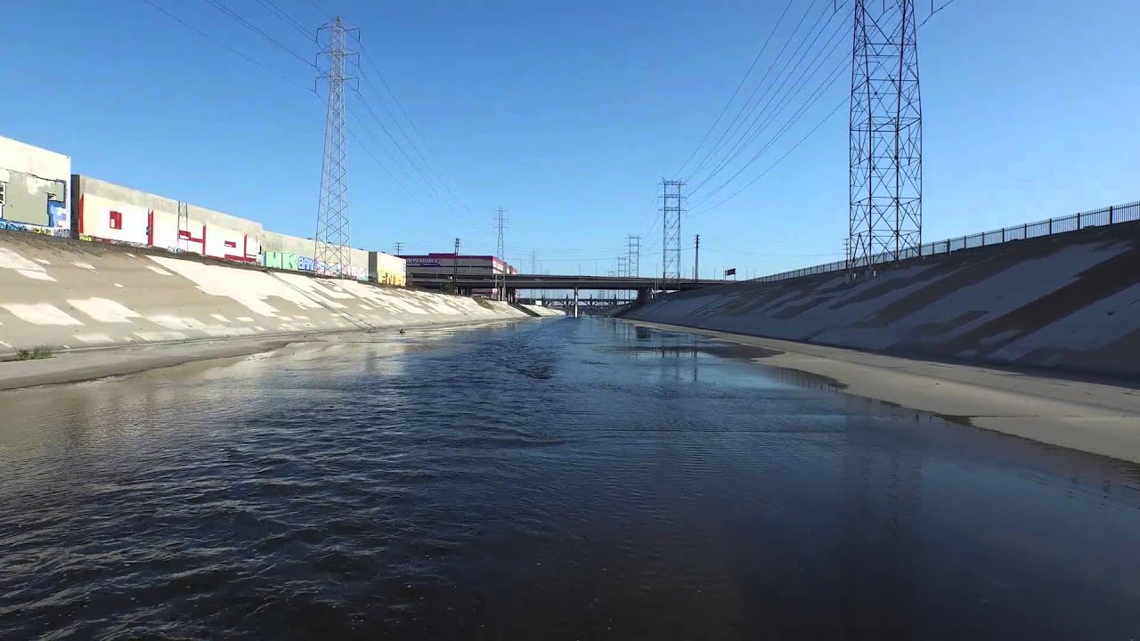 LA River Drone Flight