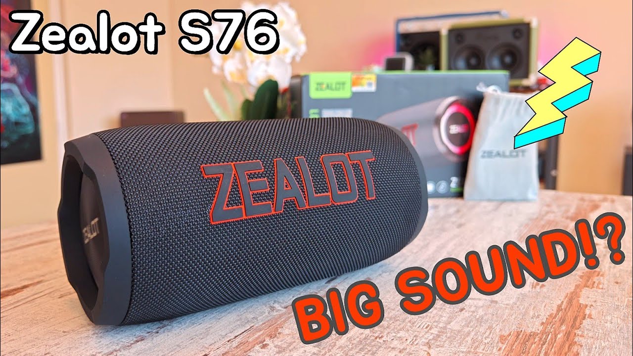 Zealot S76 — Soundtest «МОЩНЫЙ ЗВУК?! И ИЗВЕСТНЫЙ ДИЗАЙН!🙈»