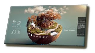 How to customize your Windows desktop look awesome with lively wallpaper 3D Animated Diorama screenshot 5