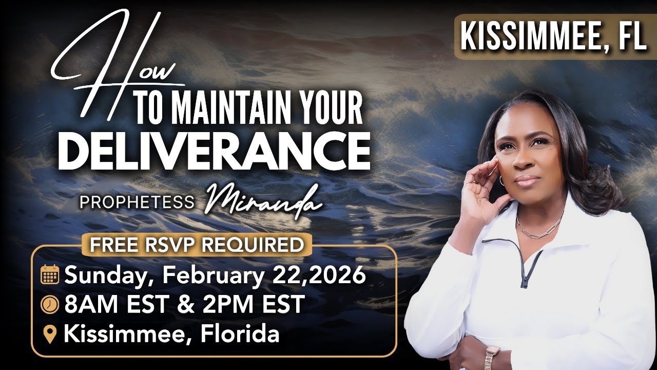How To Maintain Your Deliverance! | Prophetess Miranda Ministries | Nabi’ Healing Center