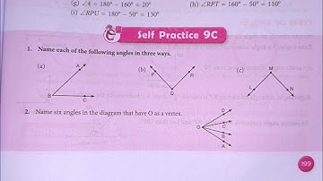 new learning composite maths class 6 self practice 9c| schand maths class 6 ex-9 c| geomatric figure