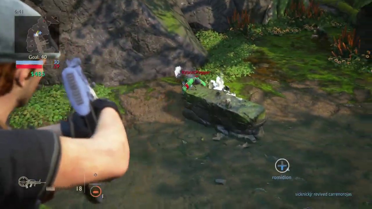 Uncharted 4 Multiplayer - River - Flynn with Type 95