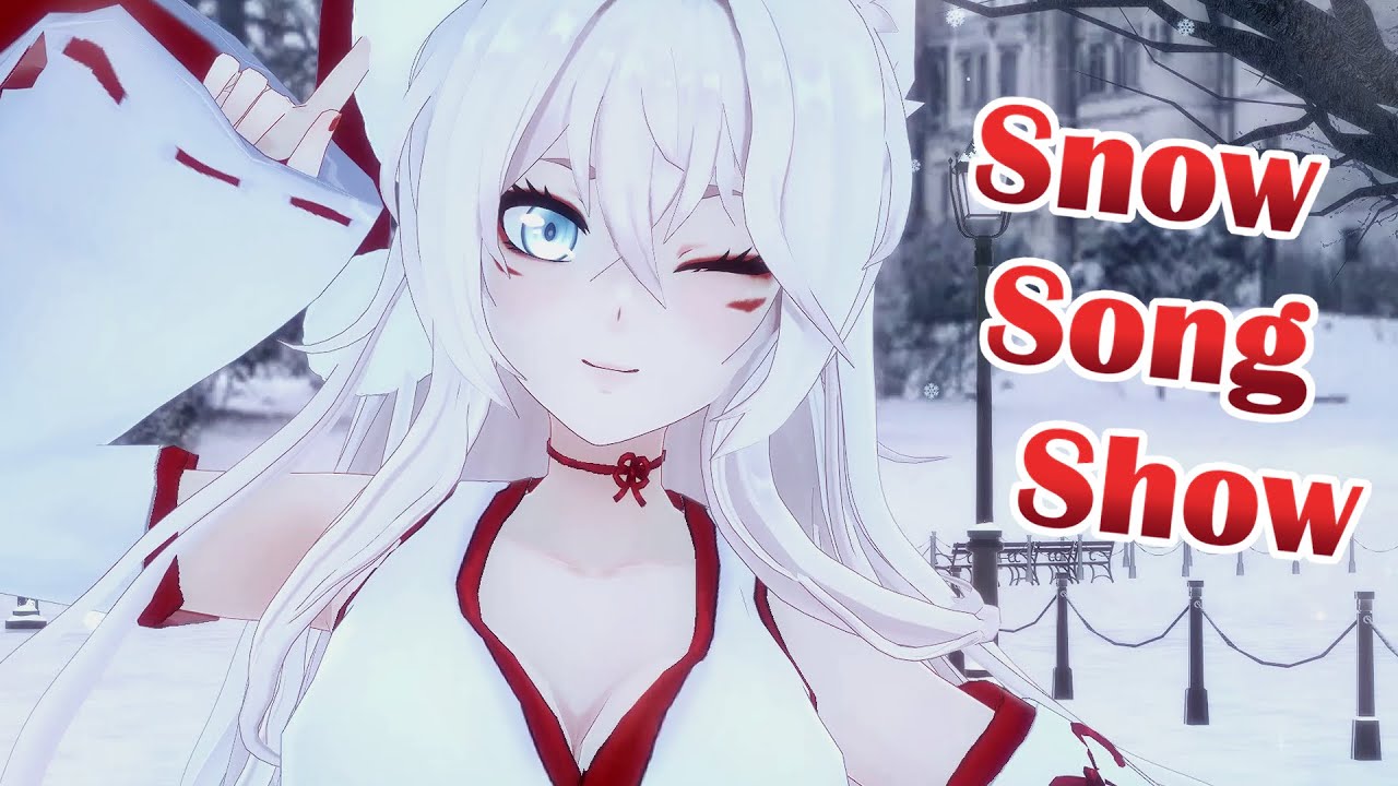 🎶 🎄Snow Song Show (Eglish/Español Lyrics) || VRChat-MMD [Kisu] - YouTube