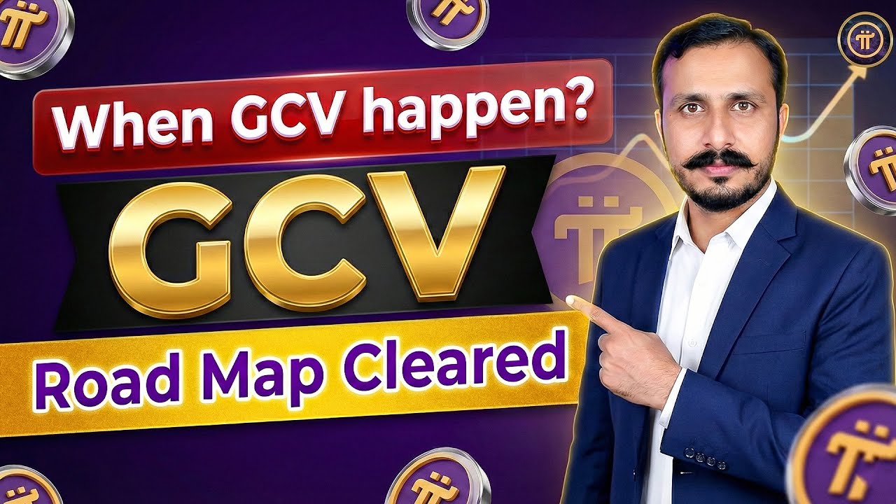 When GCV Happen? Pi Coin GCV Road Map Cleared | Pi Network Update | Crypto With Gondal