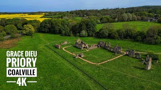 Grace Dieu Priory Coalville 4K drone