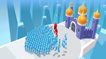 Count Master Crowd Runners 3D Game : Levels (1 - 5) Gameplay in FullScreen.