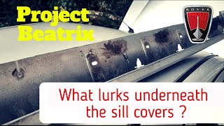 Rover 45 - Project Beatrix Part 7 - Belt Removal & Drivers Sill Condition