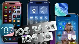 Ios 26 Glass Ui Vs Ios 18 You Wont Believe The Difference