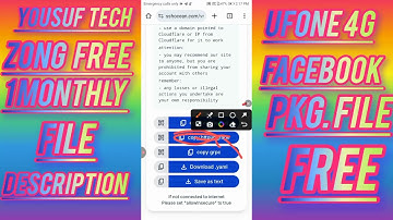 Ufone free internet file create karma ka Tariqa 2025 free internet file http custom vpn