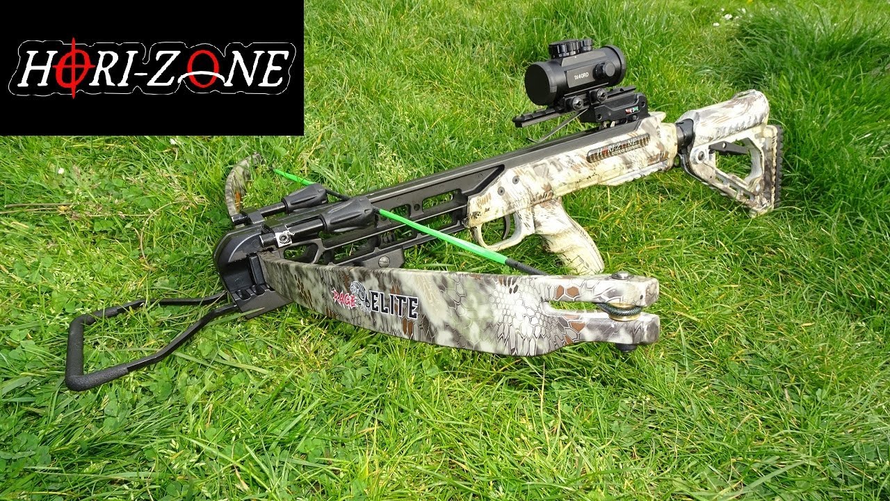 HoriZone Rage Elite Crossbow Review & Shooting Test YouTube