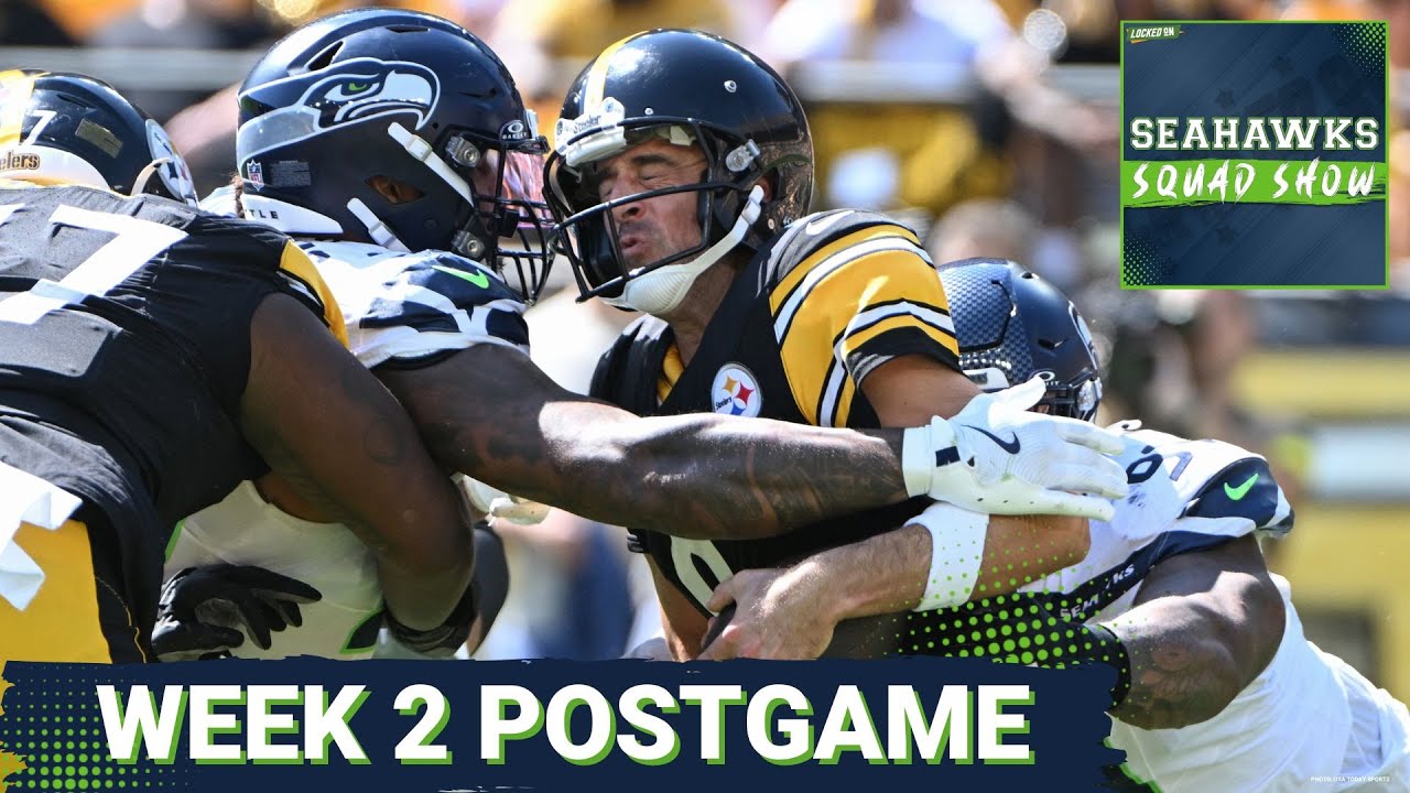SEAHAWKS SQUAD SHOW: Seattle Seahawks vs Pittsburgh Steelers Week 2 POSTGAME SHOW
