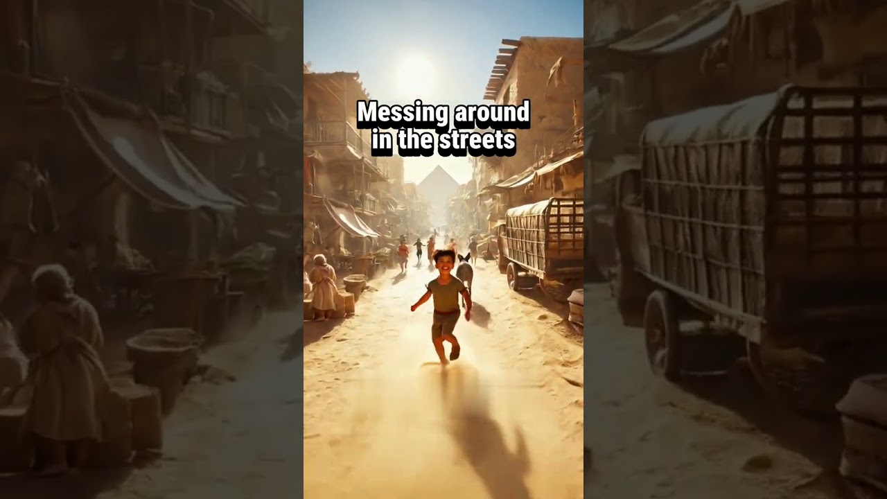 POV: You’re a kid in Egypt 1250 years before christ 