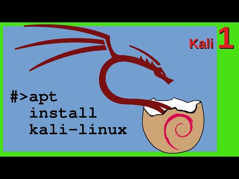 What is Kali? How to “install” Kali Linux from Debian